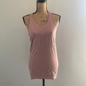 Women's Pink Sleeveless Top